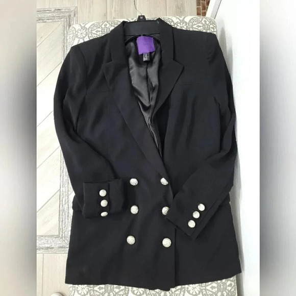 Forever 21 Double Breasted Flap Detail Blazer - Picture 14 of 14
